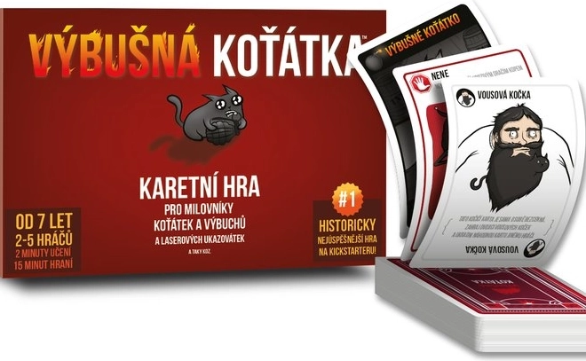Chatons Explosifs Jeu de Cartes