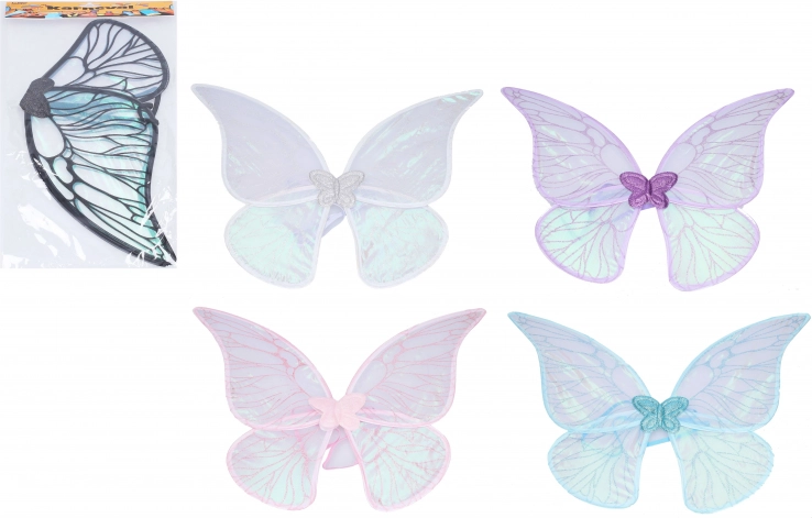 Set de carnaval ailes de papillon 48 × 51 cm