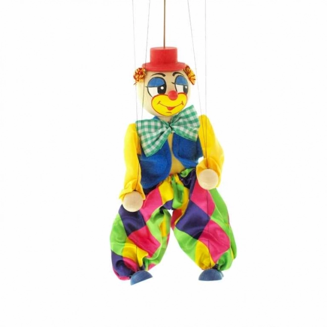 Grandes marionnettes en bois - Clown