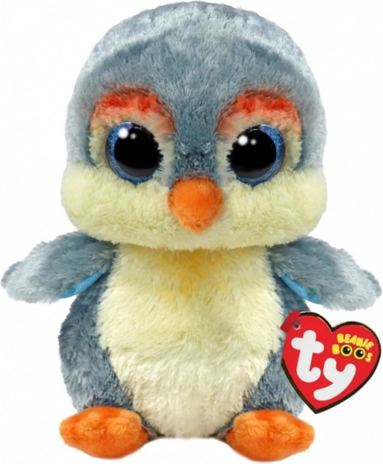 Pingouin en peluche TY Fisher 15 cm