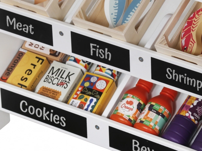 Stand en bois et théâtre 2-en-1 pour jeu créatif pour enfants ZA5267