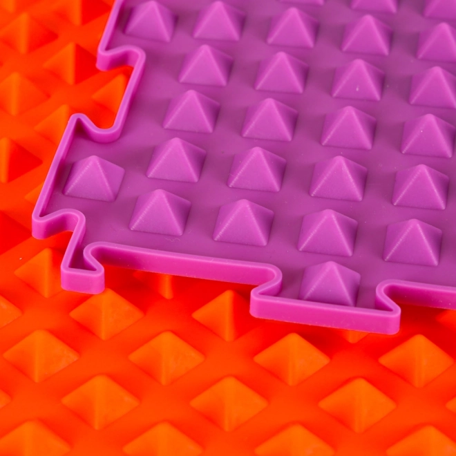 Tapis puzzle sensoriel orthopédique pour massage des pieds