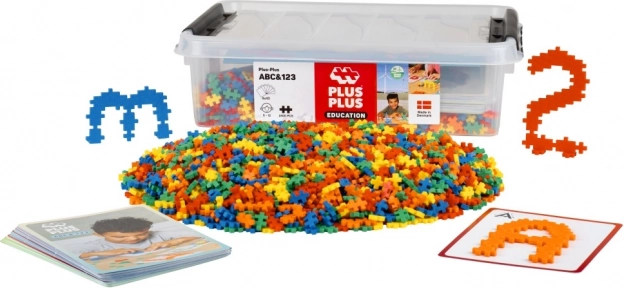 Plus-Plus boîte chiffres et lettres 2400 pièces