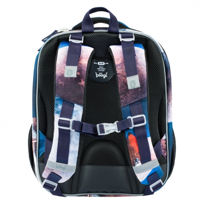 BAAGL ENSEMBLE 5 Shelly Navette Spatiale : cartable, trousse, sac, chemise, boîte