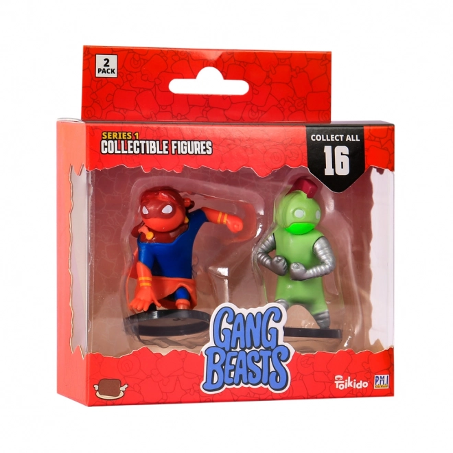 figurines de collection Gang Beasts 2 pack série 1