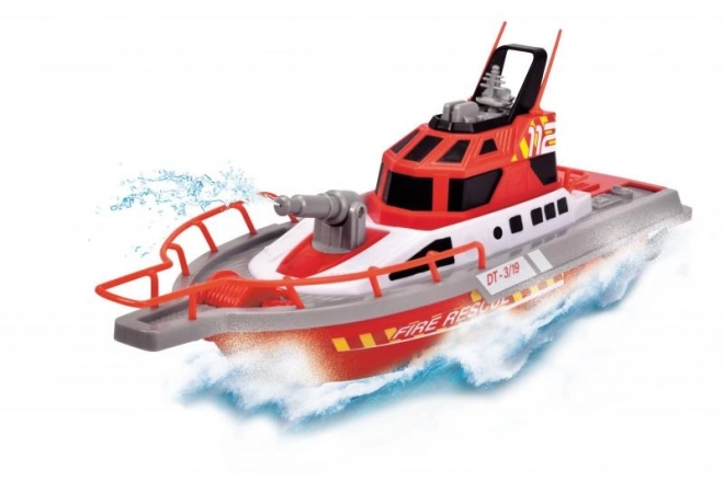 Bateau de pompiers RC 37cm, 3 canaux