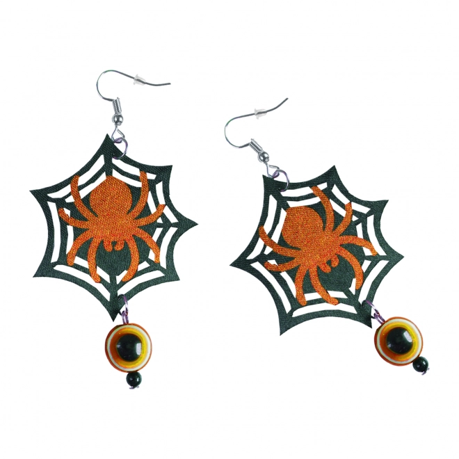 Boucles d'oreilles araignées sorcière/Halloween