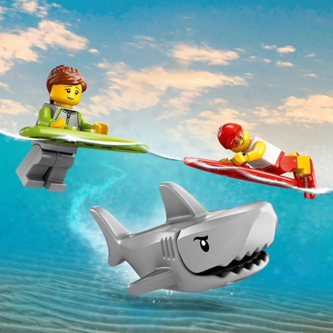 Lego City Camionnette de Sauvetage en Plage