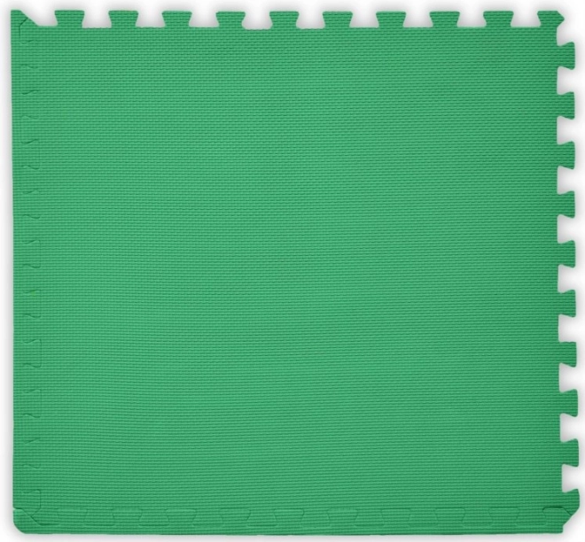 Tapis en mousse pour bébé vert foncé