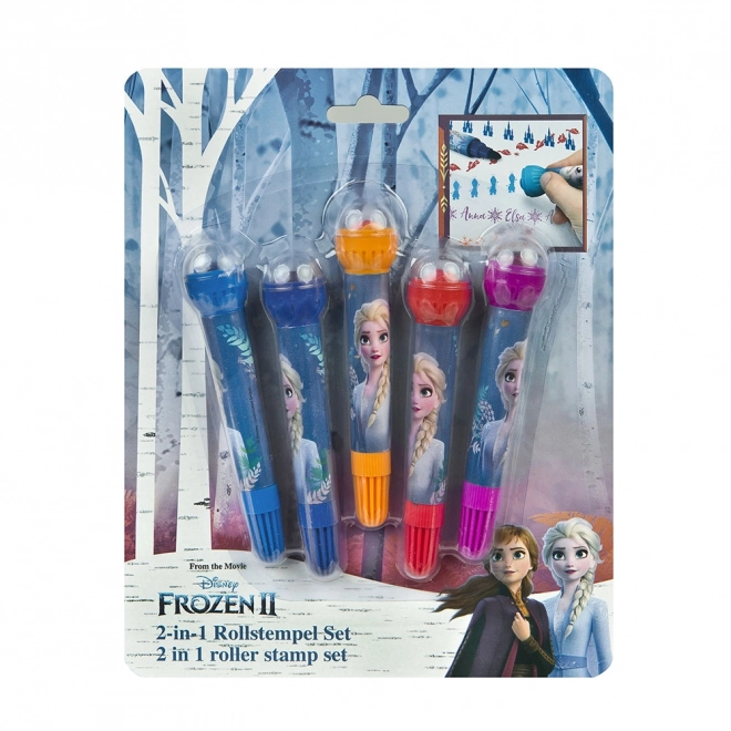 Ensemble de tampons 2 en 1 Reine des neiges