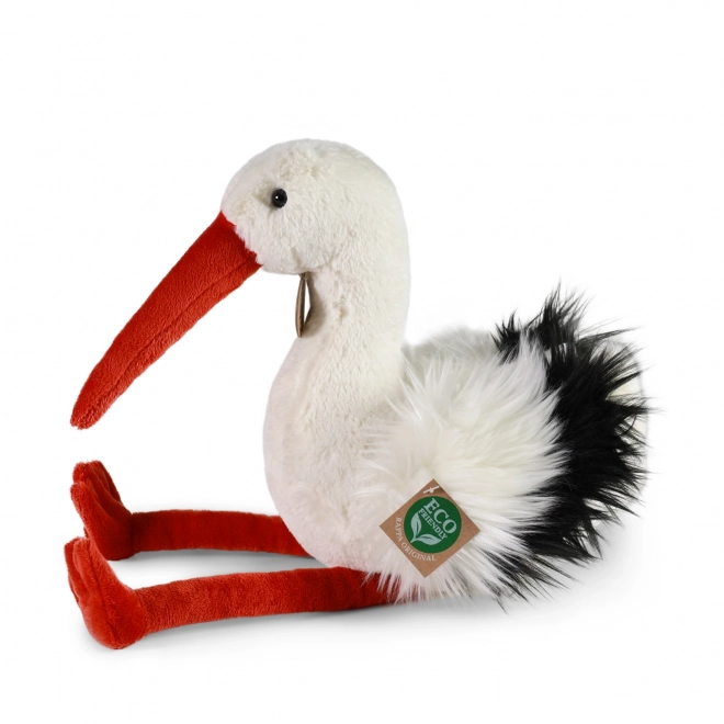 Rappa Oiseau en peluche cigogne 39 cm ÉCOLOGIQUE
