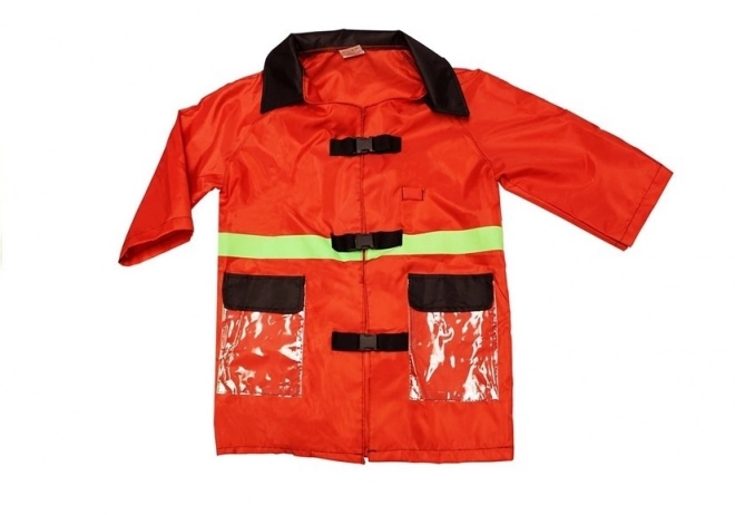 Costume de pompier pour enfants avec casque et accessoires