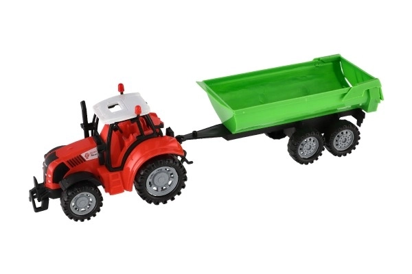 Tracteur avec remorque pour enfants