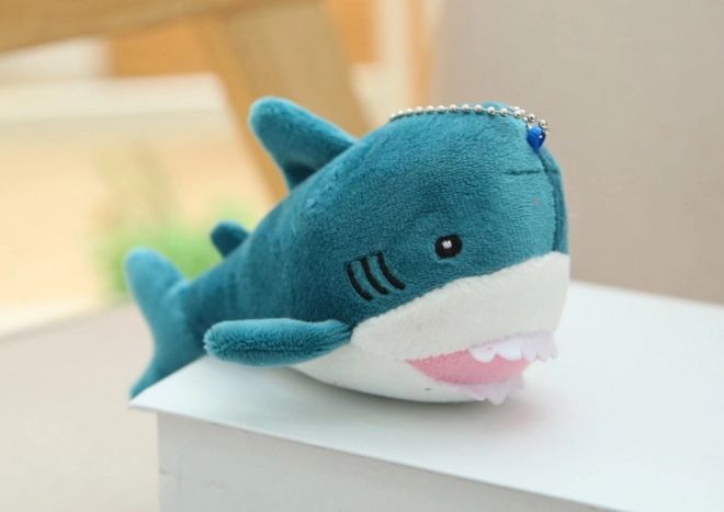 Peluche Requin Bleu Porte-clés Mascotte 12 cm