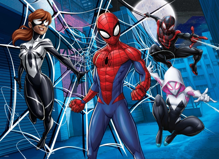 Puzzle maxi recto-verso Spider-Man 60 pièces