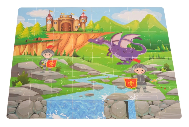 Scènes fantastiques en puzzle