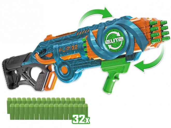 Nerf Elite 2.0 FLIP-32 de Hasbro