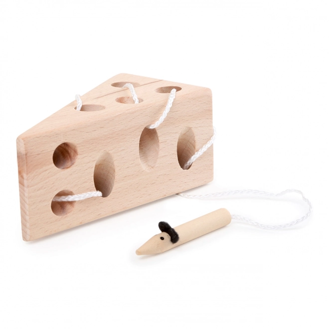 Fromage naturel avec une souris par Small Foot