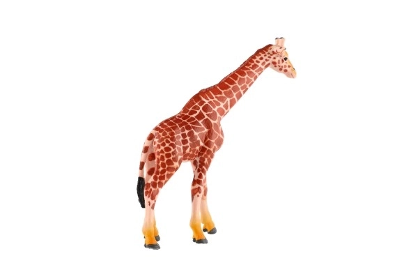 girafe en plastique maillée de 17 cm en sachet