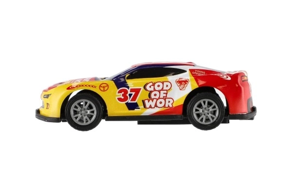 Ensemble de petites voitures de course à remonter