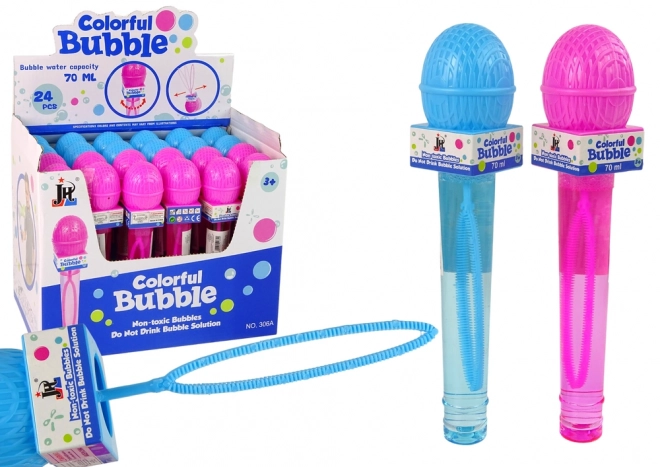 Bulles de savon Microphone 2 couleurs 70 ml