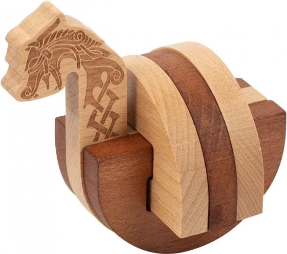 Profesor Puzzle : Drakkar viking de la collection Lost and Found