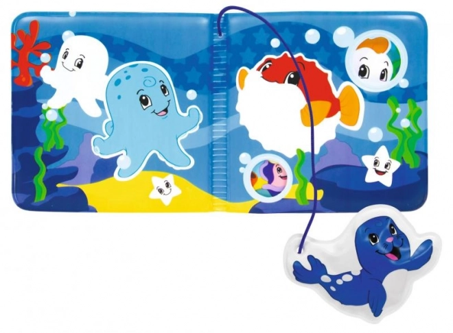 Livre magique pour le bain avec des animaux