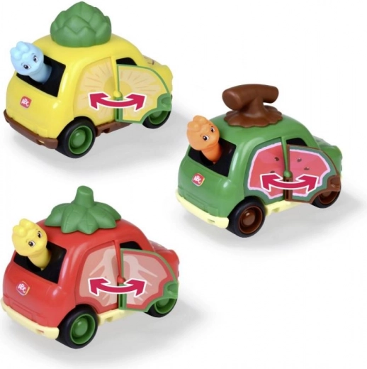 Portières ouvrantes et image de fruit cachée