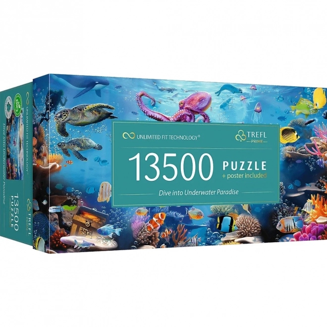 TREFL Puzzle UFT Plongée dans le paradis sous-marin 13500 pièces