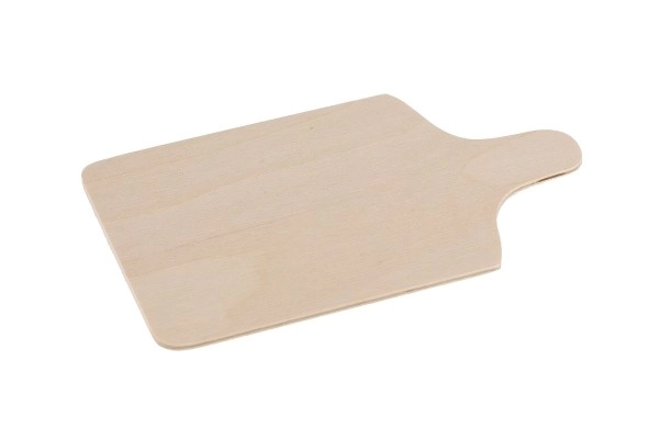Planche à découper de cuisine, rouleau à pâtisserie, maillet en bois 20cm dans un sac