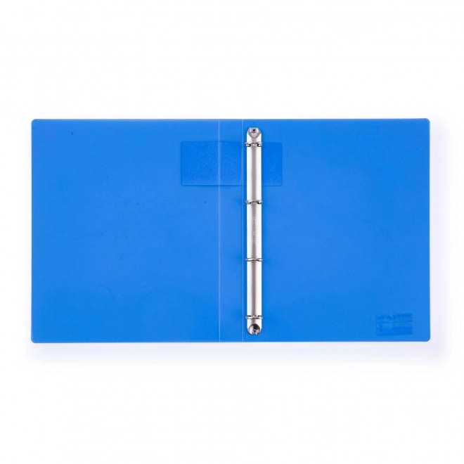 Classeur Opaline bleu A4 à anneaux