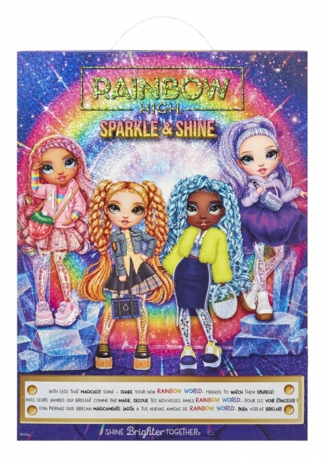 Rainbow High Sparkle & Shine Fashion Poupée - Viola (Pourpre)