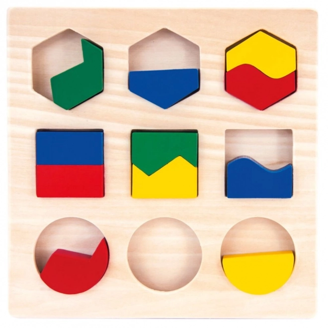 Puzzle en bois Bino Formes géométriques