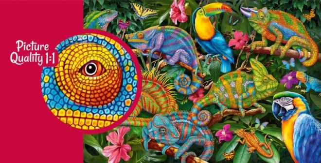 Puzzle Incroyables Caméléons 2000 pièces