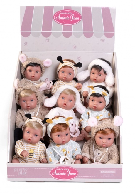 Antonio Juan 85317-2 Picolín ovečka - poupée réaliste bébé avec corps tout en vinyle - 21 cm