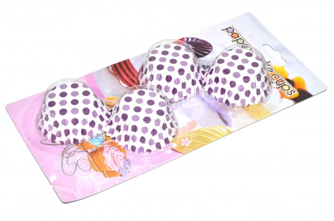 Caissettes à pâtisserie colorées 8cm (pr. 4cm, h. 2cm) - 100pcs