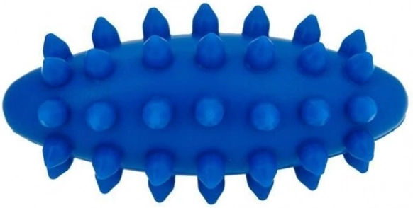 Fève sensorielle de massage Bleue