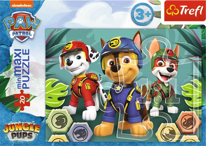 Puzzle Pat'Patrouille miniMAXI 20 pièces