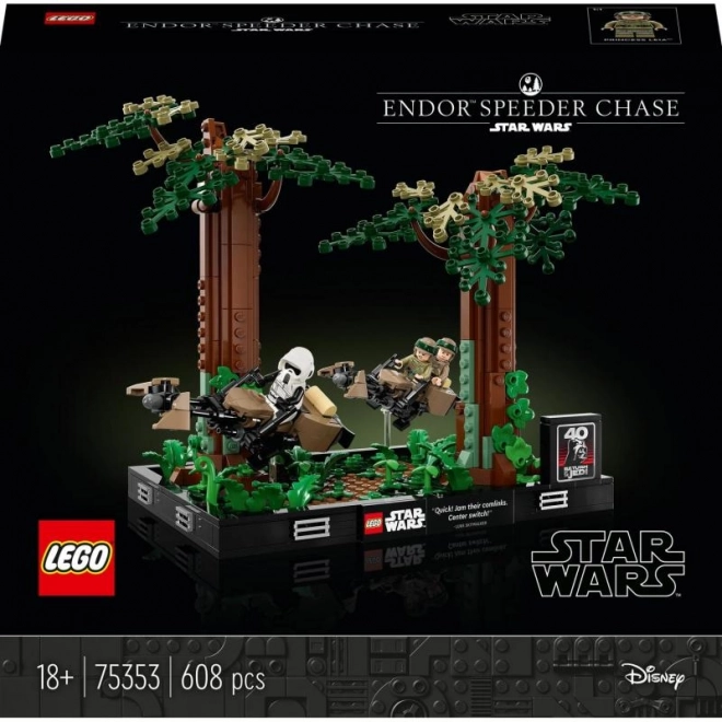 LEGO® Star Wars™ 75353 Chasse à Speeder sur la planète Endor™ – diorama