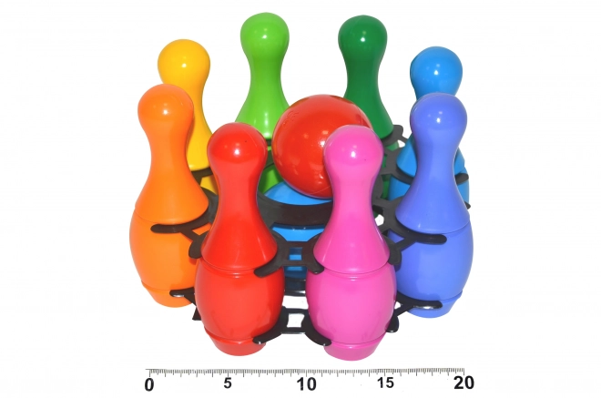 Ensemble de quilles en plastique 8 pcs