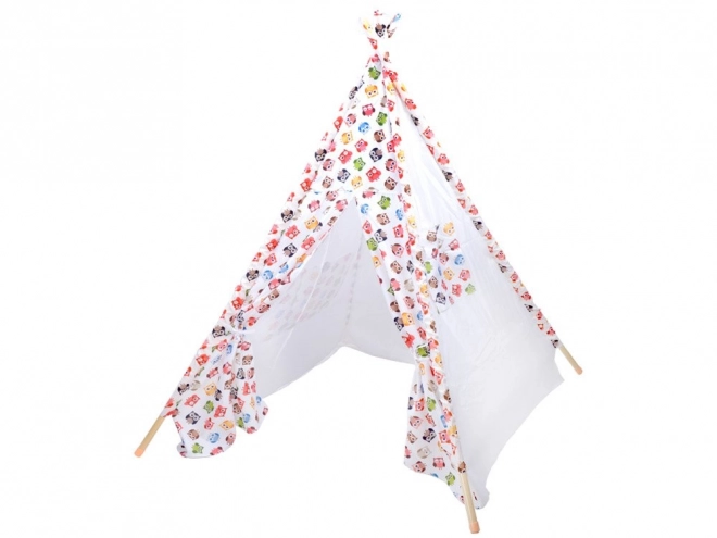 Teepee pour enfants Joyeux hiboux