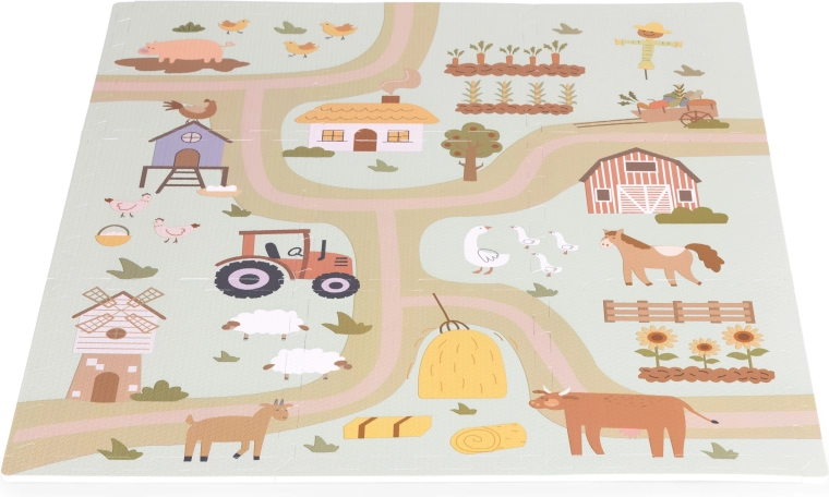 Ferme créative riche en stimulations