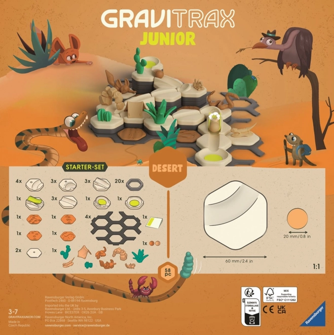 Ravensburger GraviTrax Junior Ensemble de Départ Désert