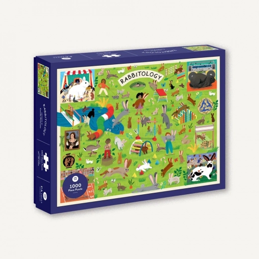 Puzzle Lapinologie 1000 pièces de Chronicle Books