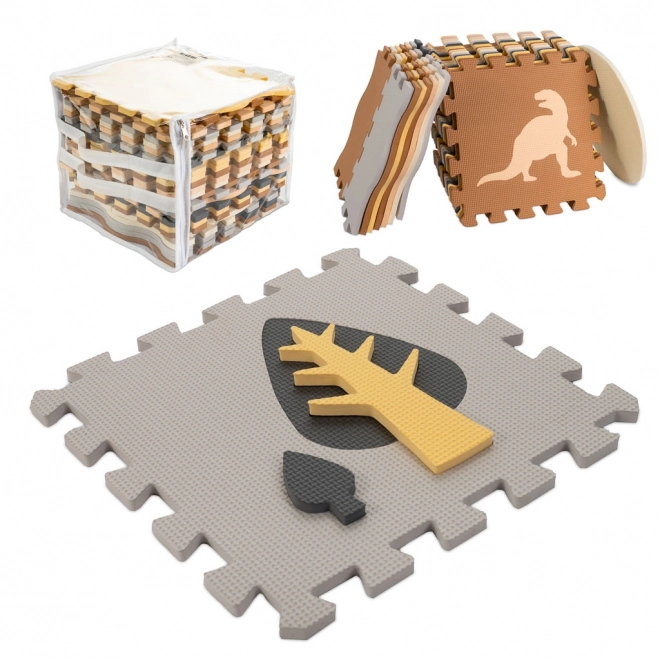 Puzzle en mousse avec dinosaures et parc - 36 pièces