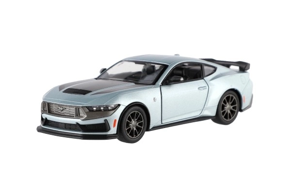 Voiture Kinsmart 2024 Ford Mustang Dark Horse 1:38 métal/plastique 12,5cm 4 couleurs à remontoir 12pcs en boîte