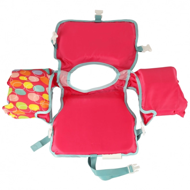 Veste de natation enfant rose avec manches Bestway 3-6 ans, 19-30 kg