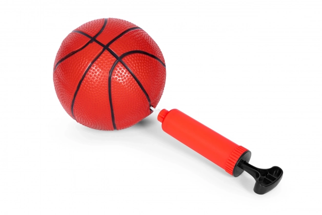 Panier de basket pour enfants avec hauteur réglable et pompe