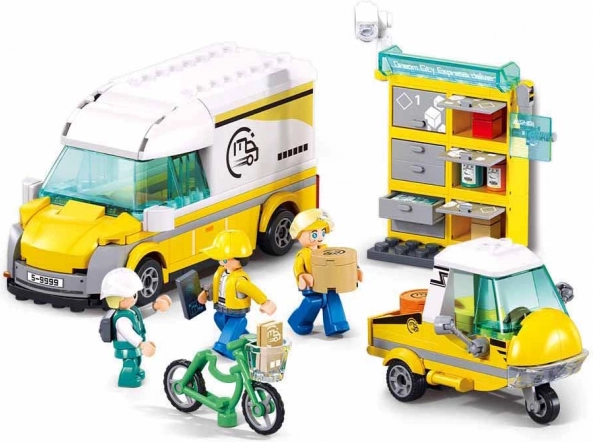 Sluban Metropolis service de livraison kit de construction