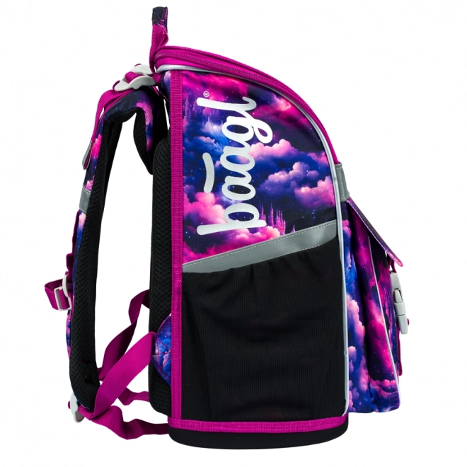 BAAGL 5 SET Zippy Royaume de Licorne: cartable, trousse, sac, chemise, boîte